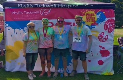 Phyllis Tuckwell Colour Run